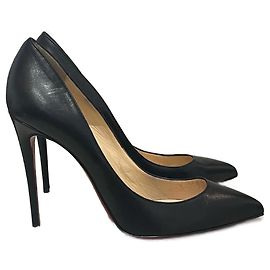 Escarpins CHRISTIAN LOUBOUTIN.UE 38 Cuir Noir