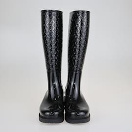 Louis Vuitton-Black Splash Boots-Black