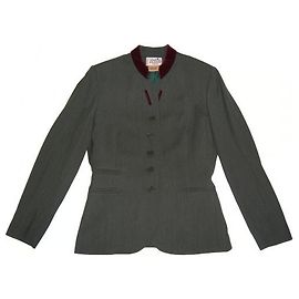 Hermès Terno de saia Cinza