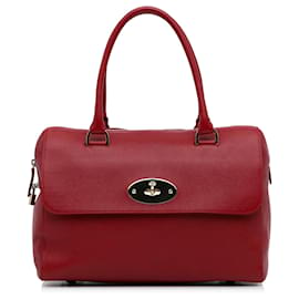 Mulberry-Mulberry Red Del Rey Handbag-Red