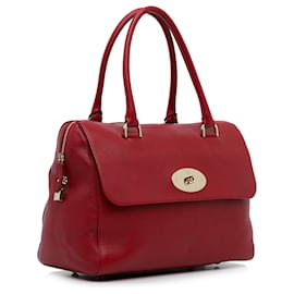 Mulberry-Borsa Del Rey color rosso gelso-Rosso