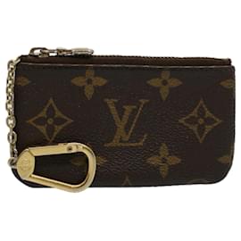 Louis Vuitton-LOUIS VUITTON Monogram Pochette Cles Coin Purse M62650 LV Auth ac2415-Monogram