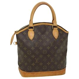 Louis Vuitton-LOUIS VUITTON Monogram Lockit Hand Bag M40102 LV Auth 57677-Monogram