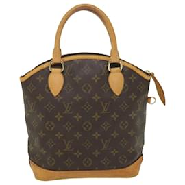 Louis Vuitton-LOUIS VUITTON Monogram Lockit Hand Bag M40102 LV Auth 57677-Monogram