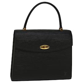 Louis Vuitton-LOUIS VUITTON Sac à Main Epi Malesherbes Noir M52372 Auth LV 57480-Noir