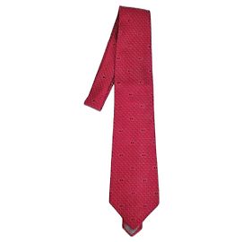 Christian Dior Cravatte Rosso