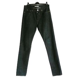 GIVENCHY Jean Uomo T grezzo31 Bon état Blu scuro