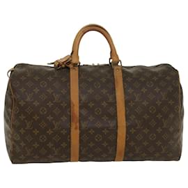 Louis Vuitton-Louis Vuitton Keepall 50-Castaño