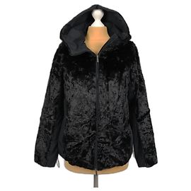 Weekend Max Mara Jacke Schwarz Viscose Schwarz