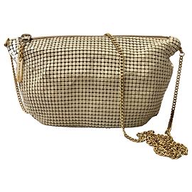Bolsa de noite PIERRE BALMAIN em metal dourado Bege Gold hardware