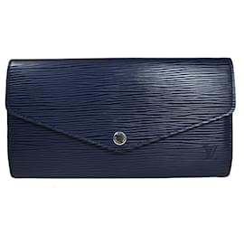 Louis Vuitton-Louis Vuitton Portefeuille Sarah-Azul marino