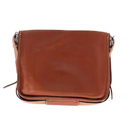 Hermès-Hermès Sikkim Barda Messenger Bag in Brown Leather-Brown