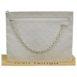 Louis Vuitton-Louis Vuitton Pochette A4-White