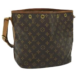 Louis Vuitton-LOUIS VUITTON Monogram Petit Noe Shoulder Bag M42226 LV Auth am5088-Monogram