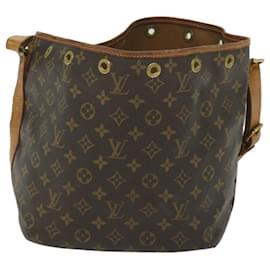 Louis Vuitton-LOUIS VUITTON Monogram Petit Noe Shoulder Bag M42226 LV Auth am5088-Monogram