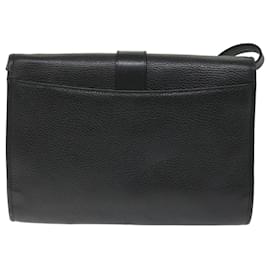 Gucci-GUCCI Shoulder Bag Leather Black 004 23 0467 Auth im450-Black