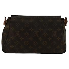 Louis Vuitton-LOUIS VUITTON Monogram Mini Looping Sac À Bandoulière M51147 Auth LV 56940-Monogramme