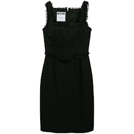 Moschino-Moschino Black Lace Dress-Black