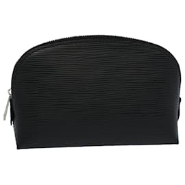 Louis Vuitton-LOUIS VUITTON Epi Pochette Cosmetic PM Estuche para cosméticos Negro M41348 Auth yk9179-Negro