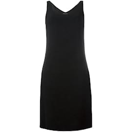 Autre Marque-Versus Black Midi Dress-Black