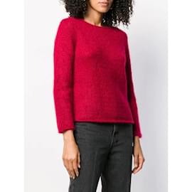 Comme Des Garcons-Comme Des Garçons Red Sweater-Red