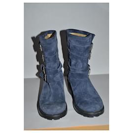 Free Lance-Short boots-Blue