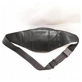 Bottega Veneta-Micro Intrecciato Leather Belt Bag-Black