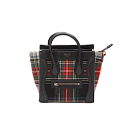 Céline-Sac à bagages Nano Tartan-Multicolore