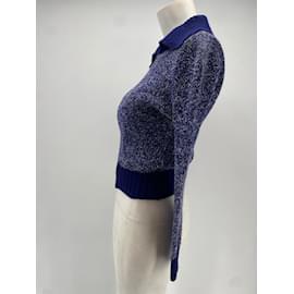 Louis Vuitton-LOUIS VUITTON  Knitwear T.fr 36 Wool-Blue