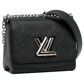 Louis Vuitton-Louis Vuitton Black Epi Twist PM-Black
