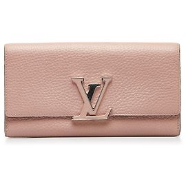 Cartera Louis Vuitton Pink Taurillon Capucines Rosa