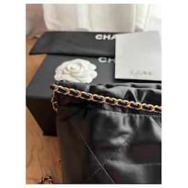 Chanel-Chanel 22 Mini-Negro