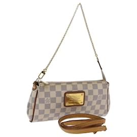 Louis Vuitton-LOUIS VUITTON Damier Azur Eva Shoulder Bag 2way N55214 LV Auth 57610-Other