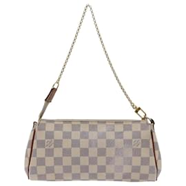 Louis Vuitton-LOUIS VUITTON Damier Azur Eva Shoulder Bag 2way N55214 LV Auth 57610-Other