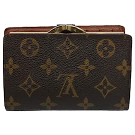 Louis Vuitton-LOUIS VUITTON Monogram Porte Monnaie Billets Viennois Portafoglio M61663 au b9312-Monogramma