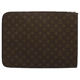 Louis Vuitton-LOUIS VUITTON Monogram Poche Document Briefcase M53400 LV Auth ar10541b-Monogram