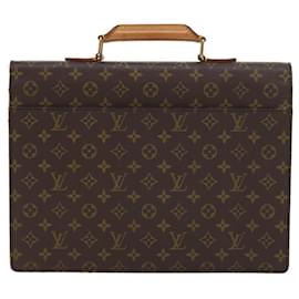 Louis Vuitton-LOUIS VUITTON Monogram Serviette Conseiller Mallette M53331 Auth LV 57435-Monogramme