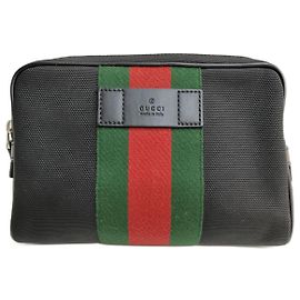 Gucci Ophidia Bag Black Cloth Black