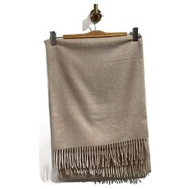 ERIC BOMPARD Sciarpe T.  cachemire Beige