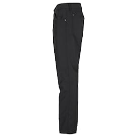Tom Ford-Tom Ford Slim-Fit Trousers in Black Polyester-Black
