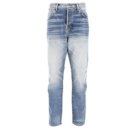 Jeans denim a gamba dritta Tom Ford in cotone blu Blu