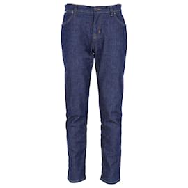 Tom Ford-Tom Ford Straight-Leg Denim Jeans in Blue Cotton-Blue