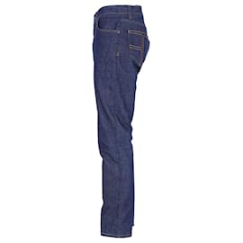 Tom Ford-Jeans denim a gamba dritta Tom Ford in cotone blu-Blu