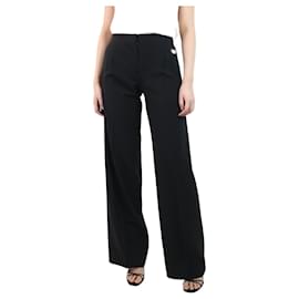 Fendi-Black tailored trousers - size UK 8-Black
