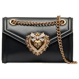 Dolce & Gabbana Borsa a tracolla Devotion piccola nera Dolce&Gabbana Nero