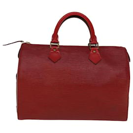 Louis Vuitton-Louis Vuitton Speedy 30-Rosso