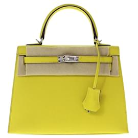 Hermès-Hermes Kelly 25-Amarelo