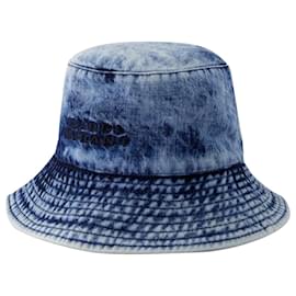 Isabel Marant-Giorgia Bucket Hat - Isabel Marant - Cotton - Light Blue-Blue