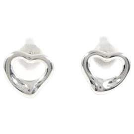 Tiffany & Co-Boucles d'oreilles coeur ouvert-Argenté