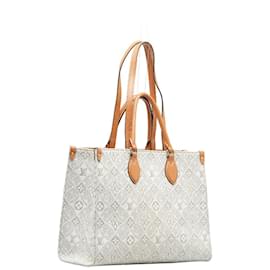 Louis Vuitton-Louis Vuitton Monogram Since 1854 OntheGo MM  Canvas Tote Bag M59614 in Good condition-White
